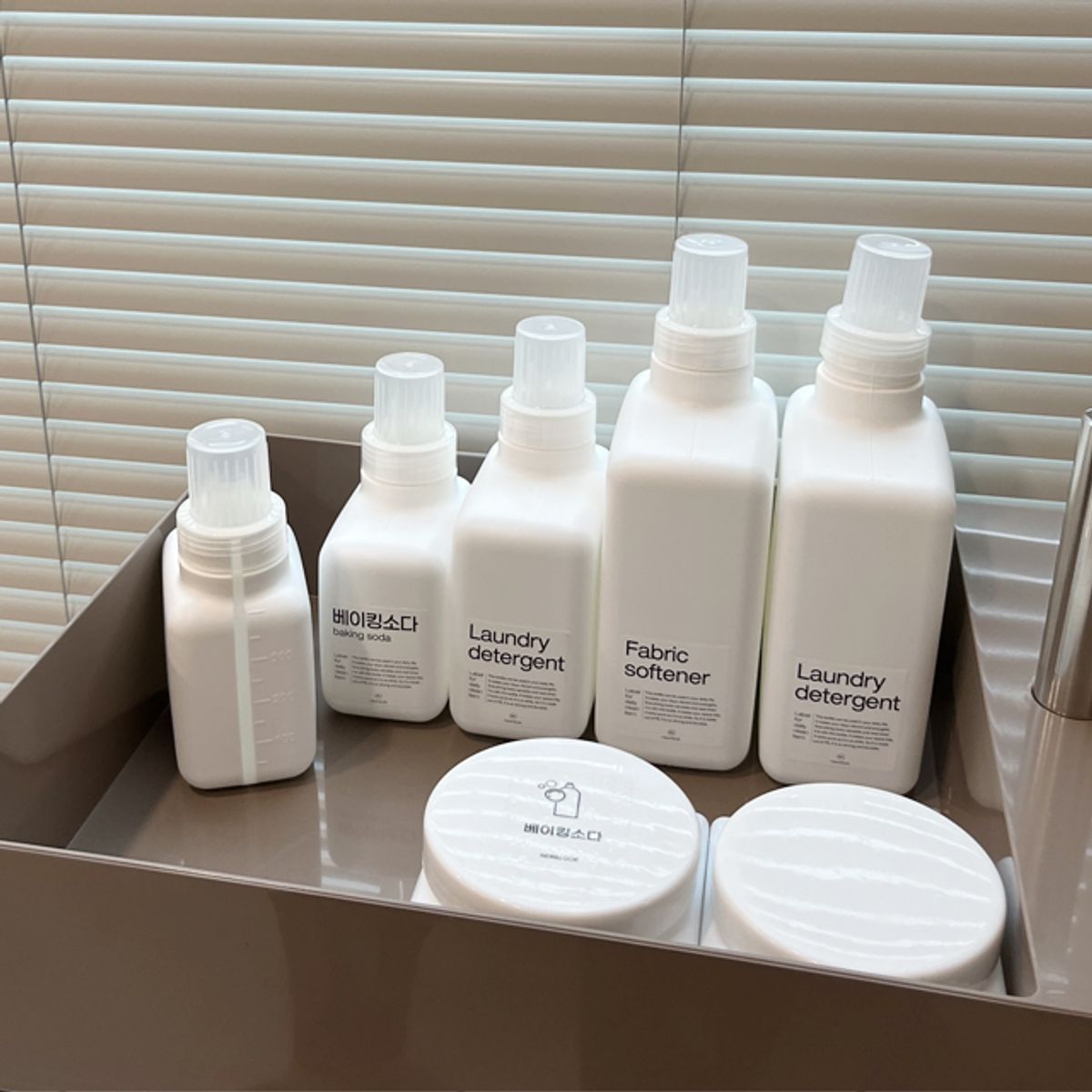 뉴앤룩(NEWNLOOK) [3pack] 밀리 세탁세제통 소분용기 3size