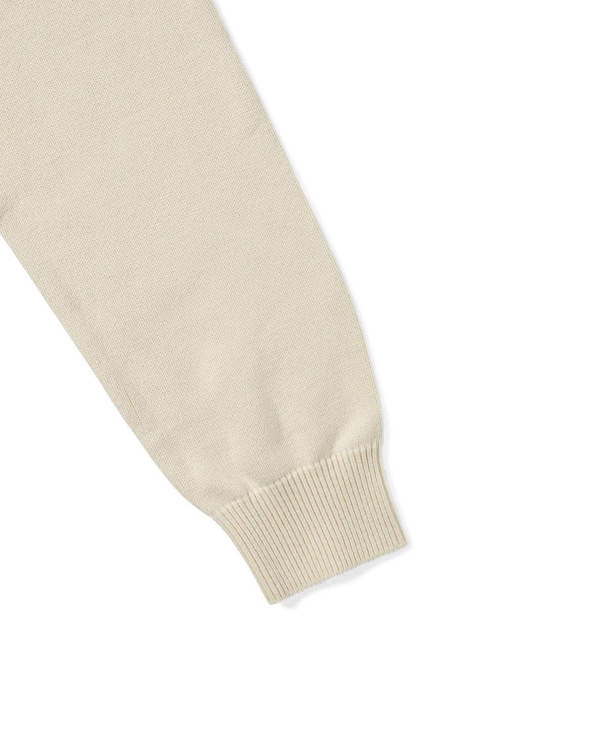 디스이즈네버댓(THISISNEVERTHAT) Broken Logo Cardigan Ivory