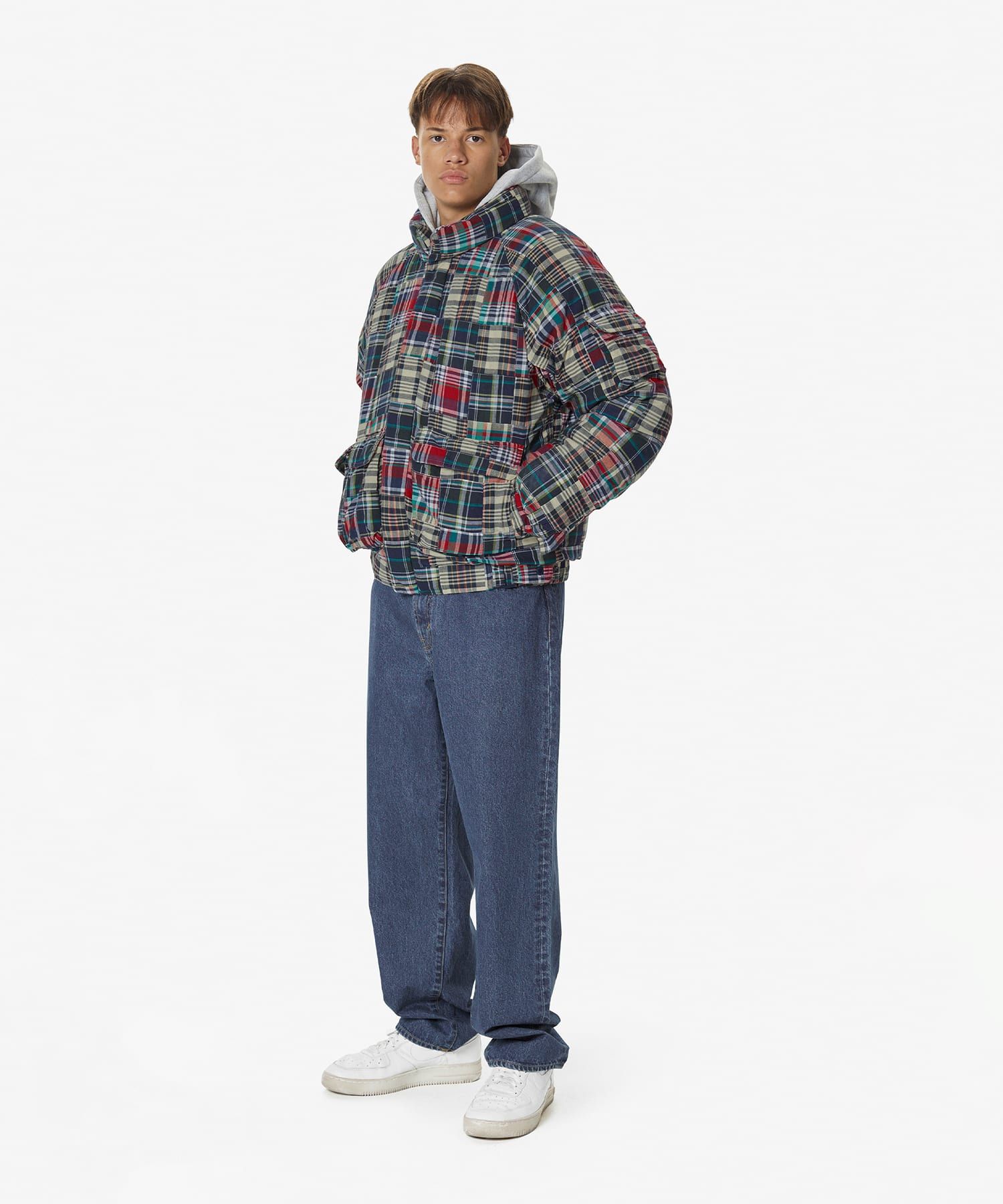 MUSINSA | thisisneverthat® Patchwork Multi Pocket Down
