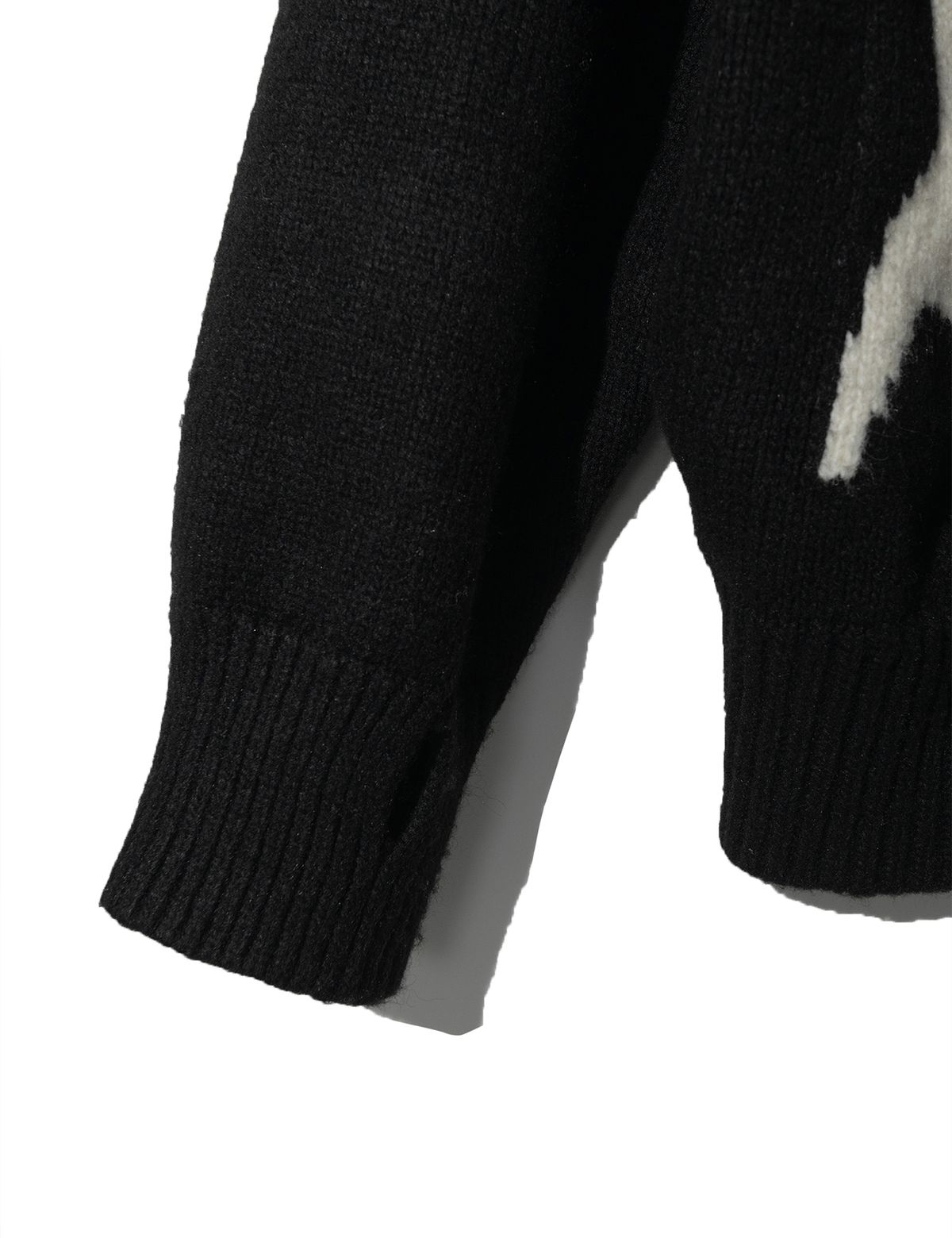 펀치드렁크파티즈(PUNCH DRUNK PARTIES) PP Embroidered Cardigan (BLACK)