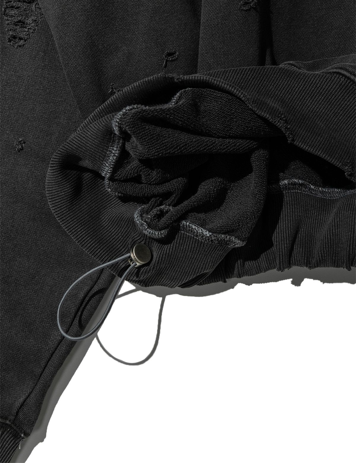 펀치드렁크파티즈(PUNCH DRUNK PARTIES) Damoim Garment Dyed Hoodie (CHARCOAL)