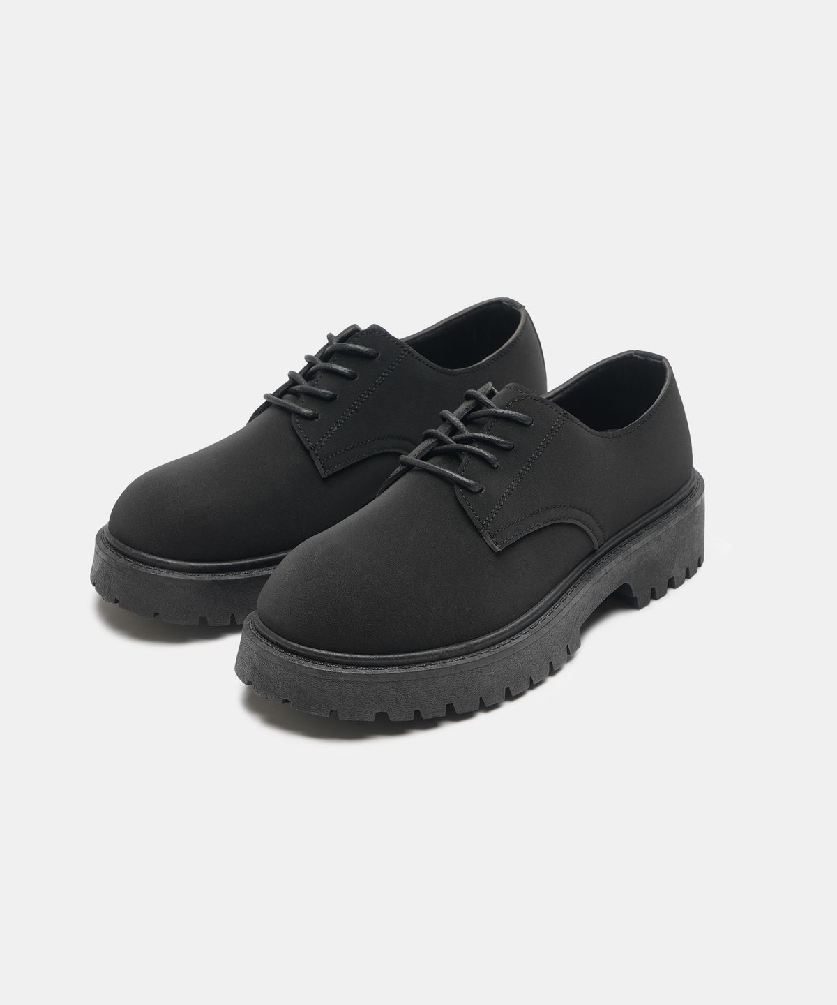 식스핏(6FT) [미누의코디 x 식스핏] BOLD TOE DERBY (MATT SUEDE)
