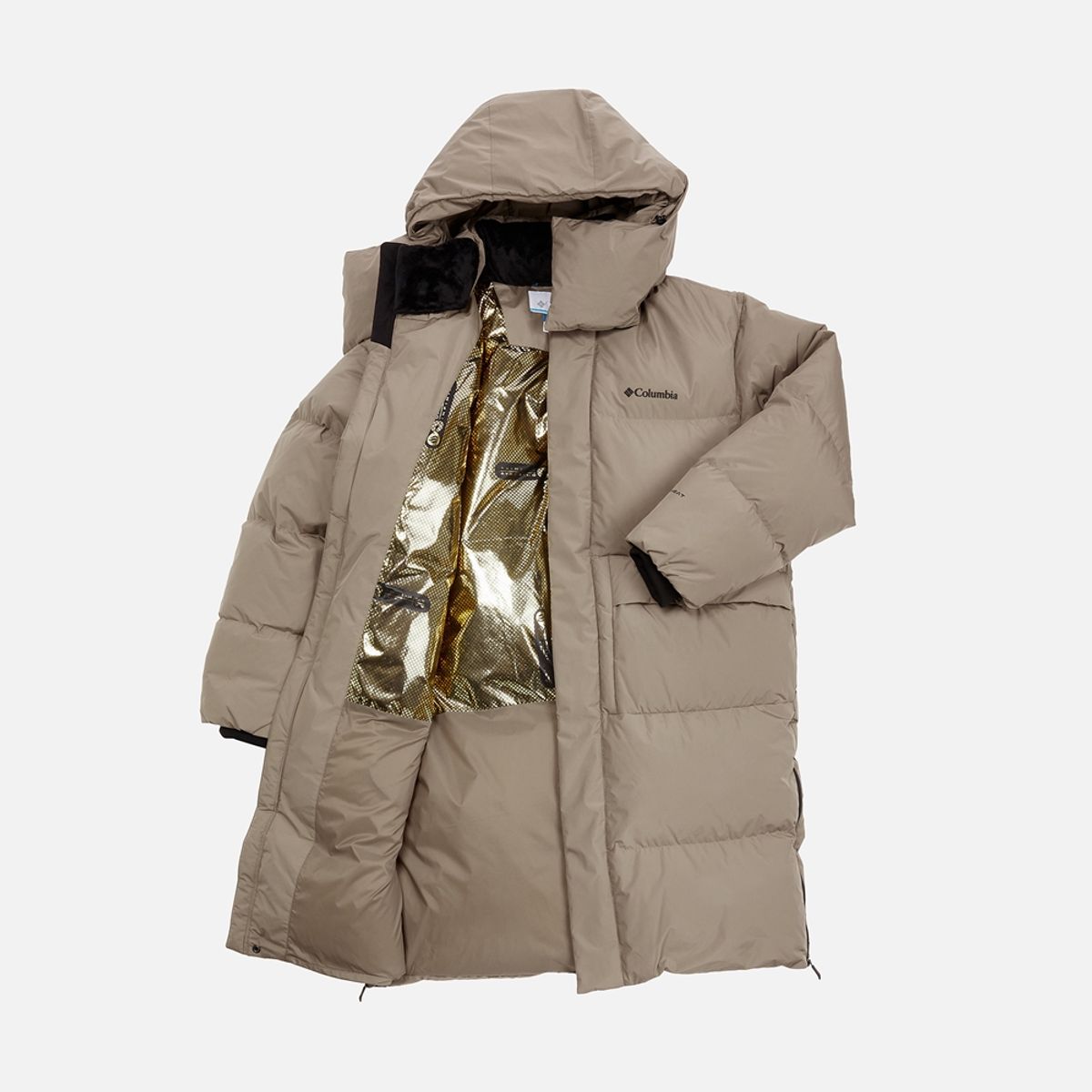 컬럼비아(COLUMBIA) 공용 마운틴 후드 롱 다운 자켓 C54YM3479211