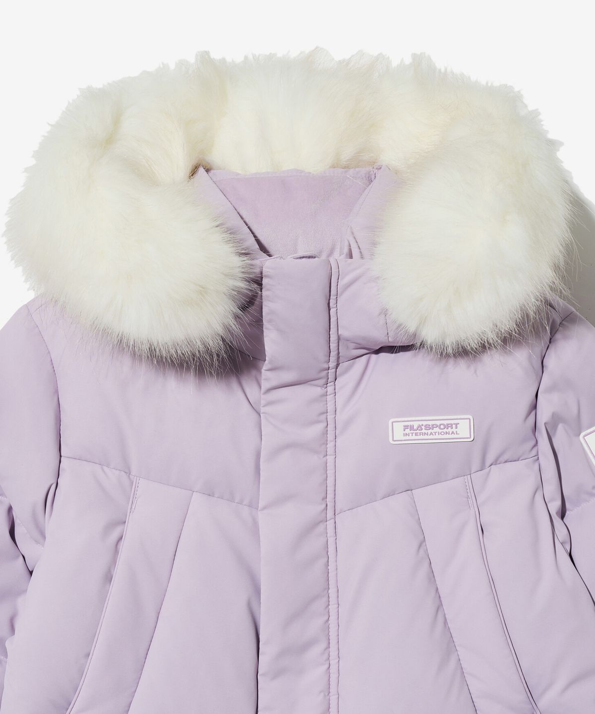 휠라 키즈(FILA KIDS) 후드 퍼 롱다운(FK2DJG4205XGVI)