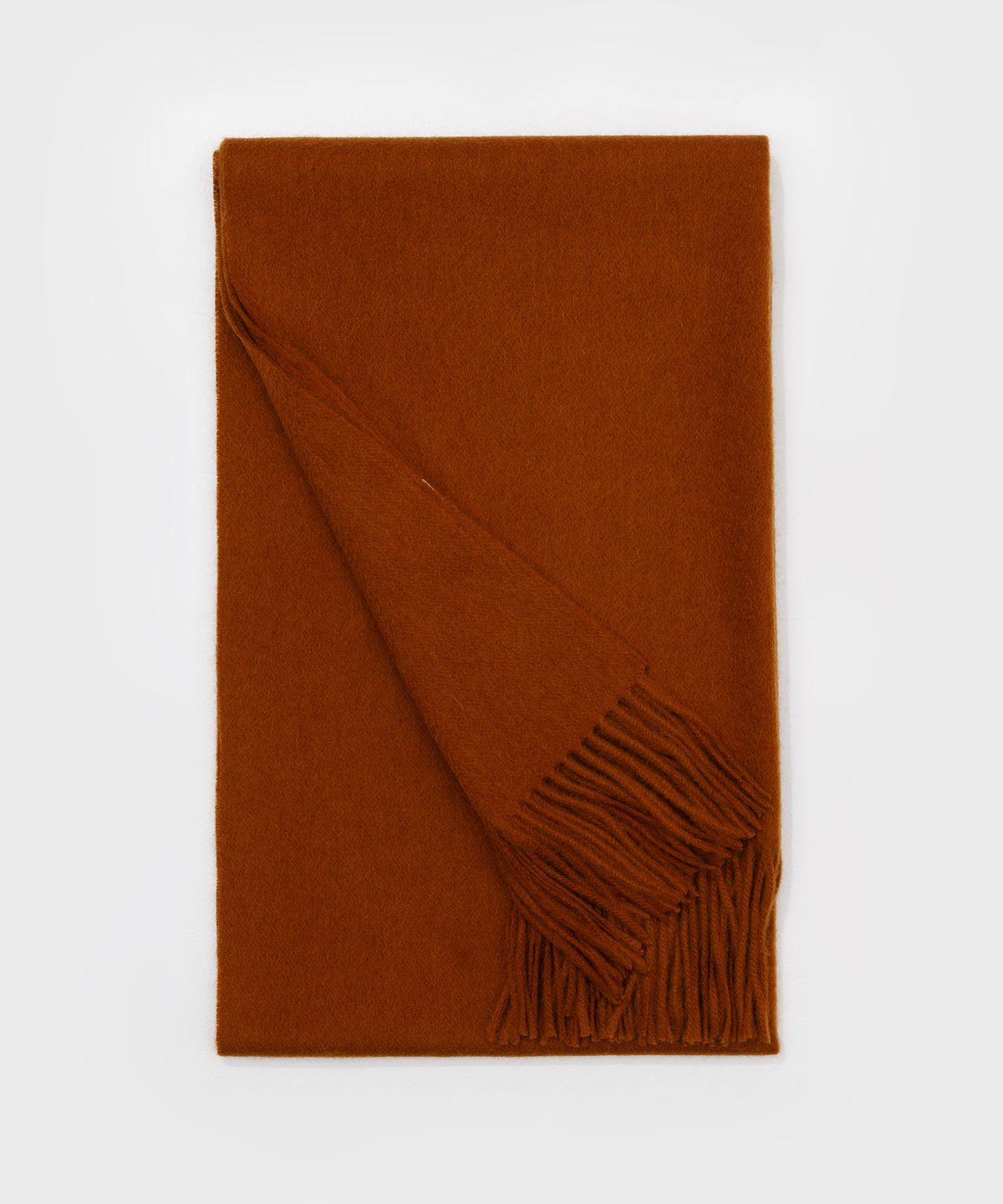 리끌로우(RECLOW) RC MACR WOOL 100% MUFFLER CAMEL