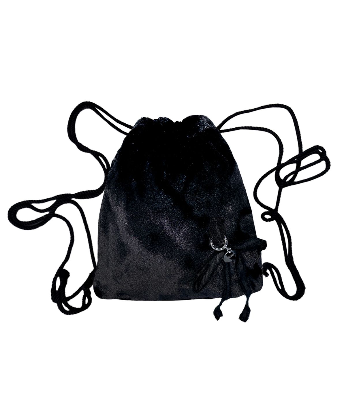 어세이(ASSAY) FLUFFY MINI BACK PACK (BLACK)