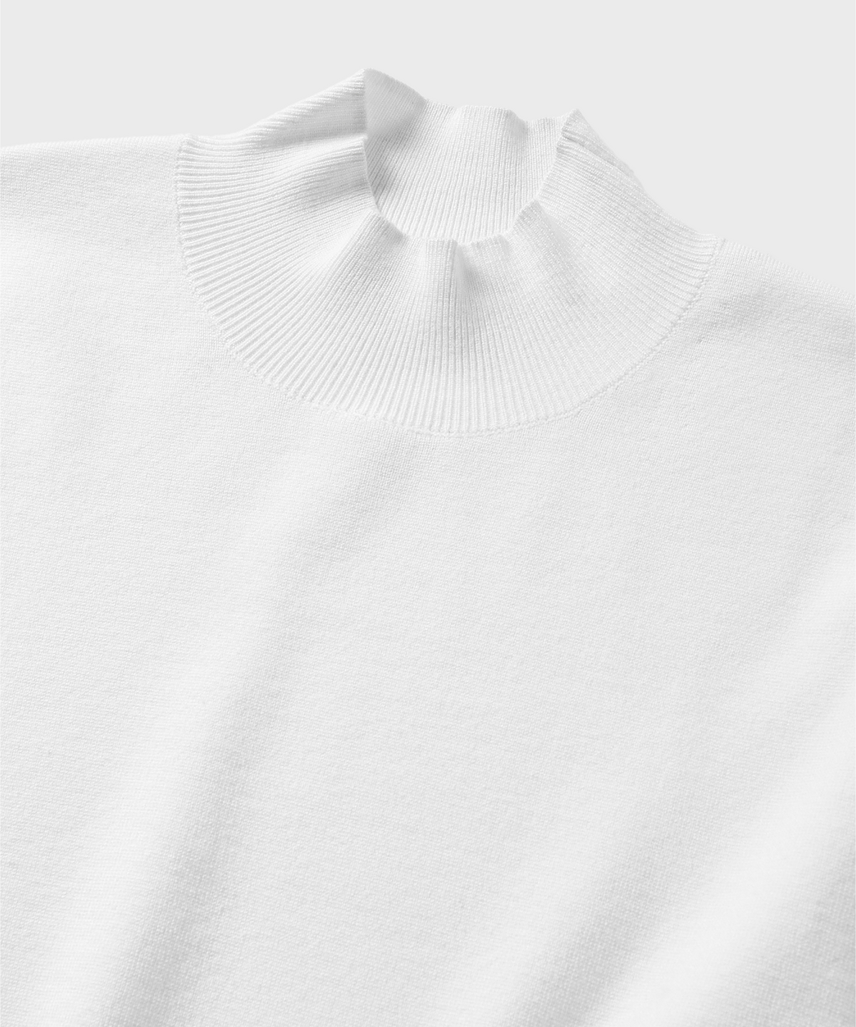 넌블랭크(NONBLANK) 모크넥 니트_OFF WHITE