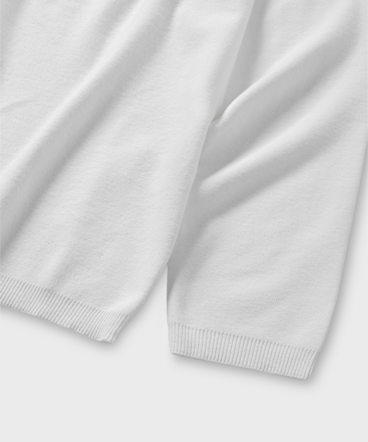 넌블랭크(NONBLANK) 모크넥 니트_OFF WHITE
