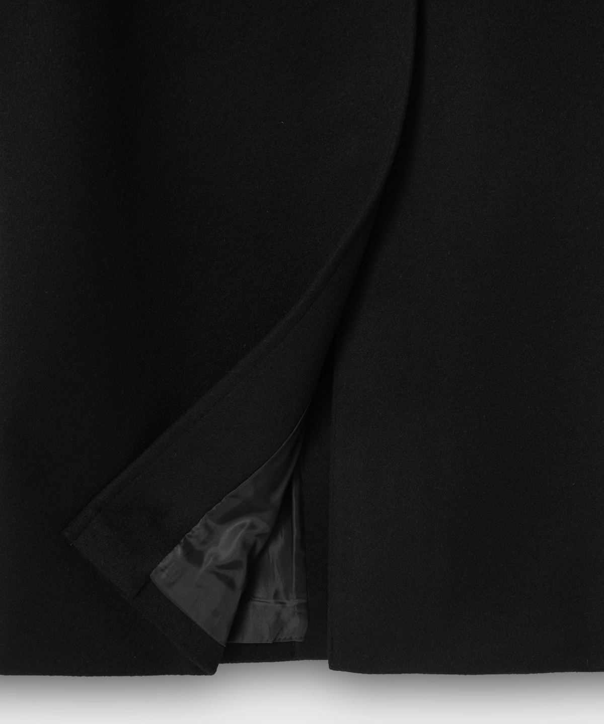 넌블랭크(NONBLANK) [넌블랭크 x 삭형] 발마칸 코트_BLACK