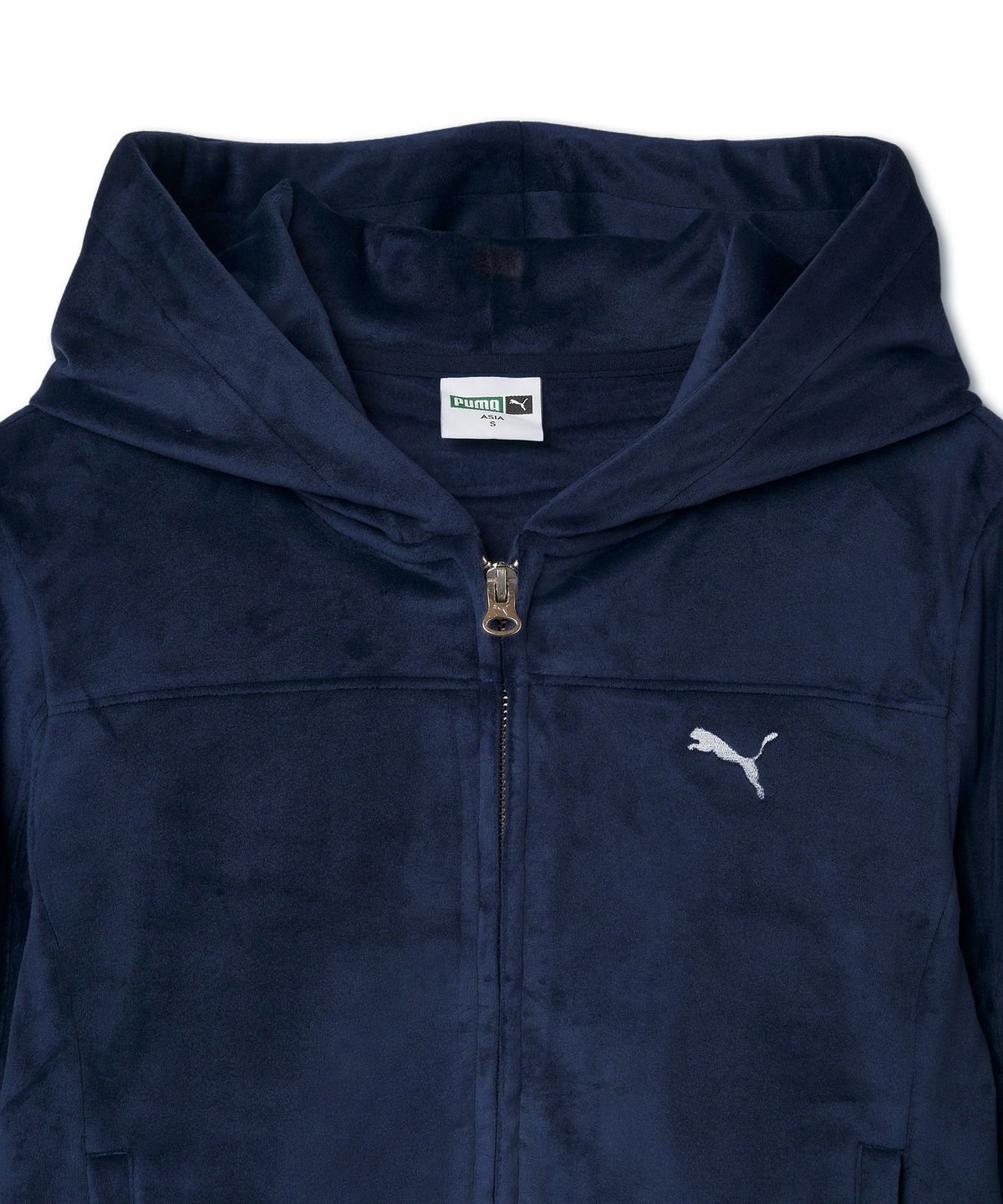 푸마(PUMA) 여성 피어스 윈터 후드 집업 - 네이비 / 940931-01
