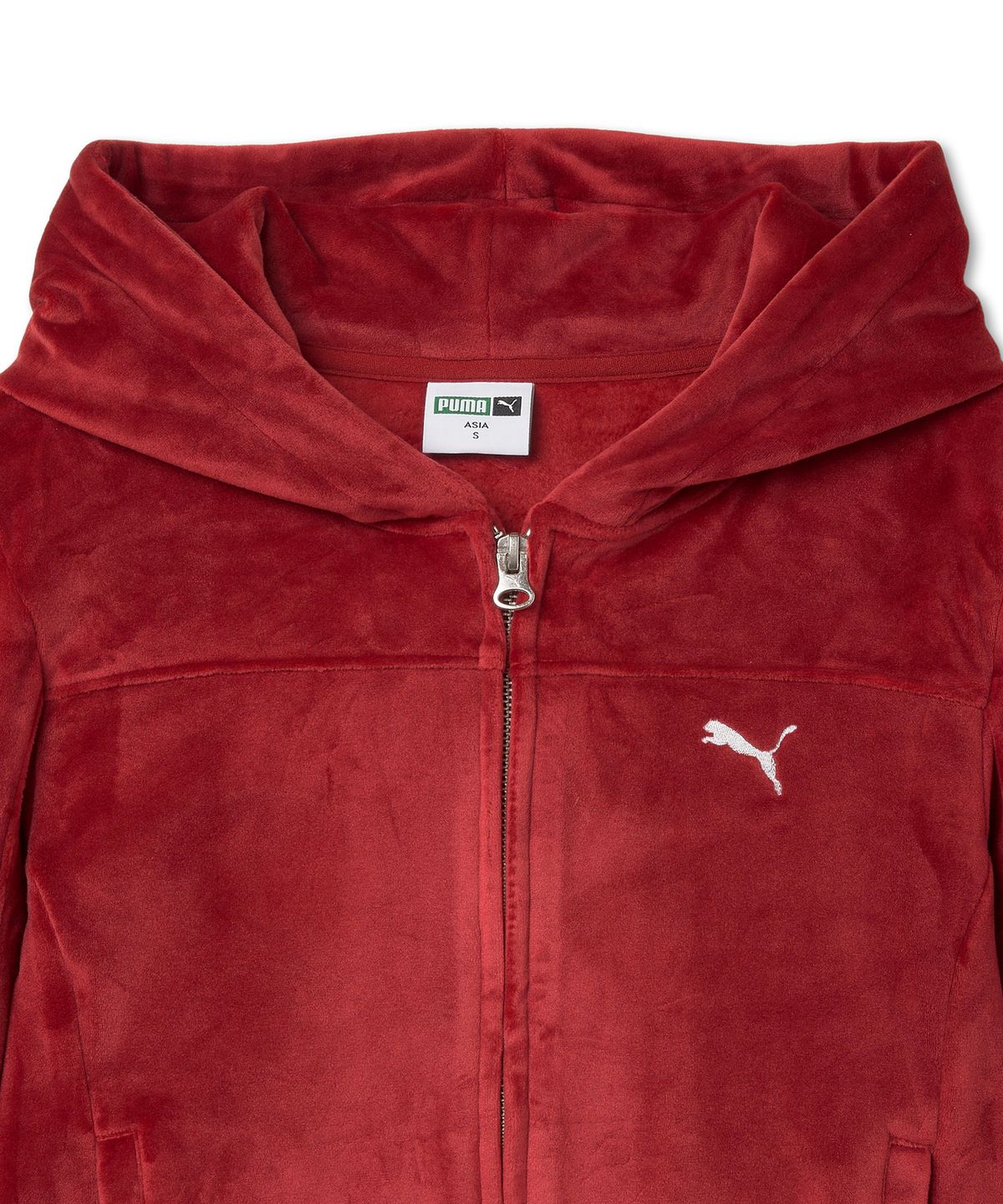 푸마(PUMA) 여성 피어스 윈터 후드 집업 - 레드 / 940931-02