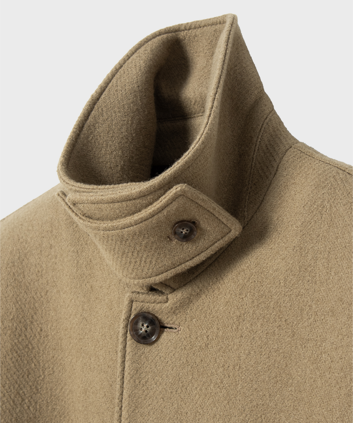 넌블랭크(NONBLANK) 오버사이즈 카 코트_BEIGE
