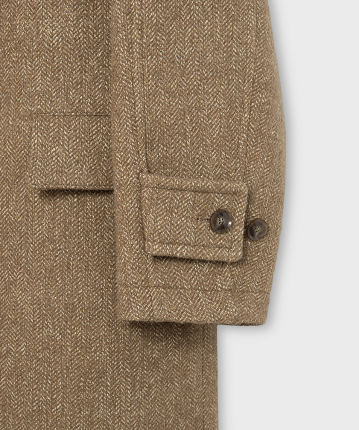 넌블랭크(NONBLANK) 래글런 집업 코트_BEIGE