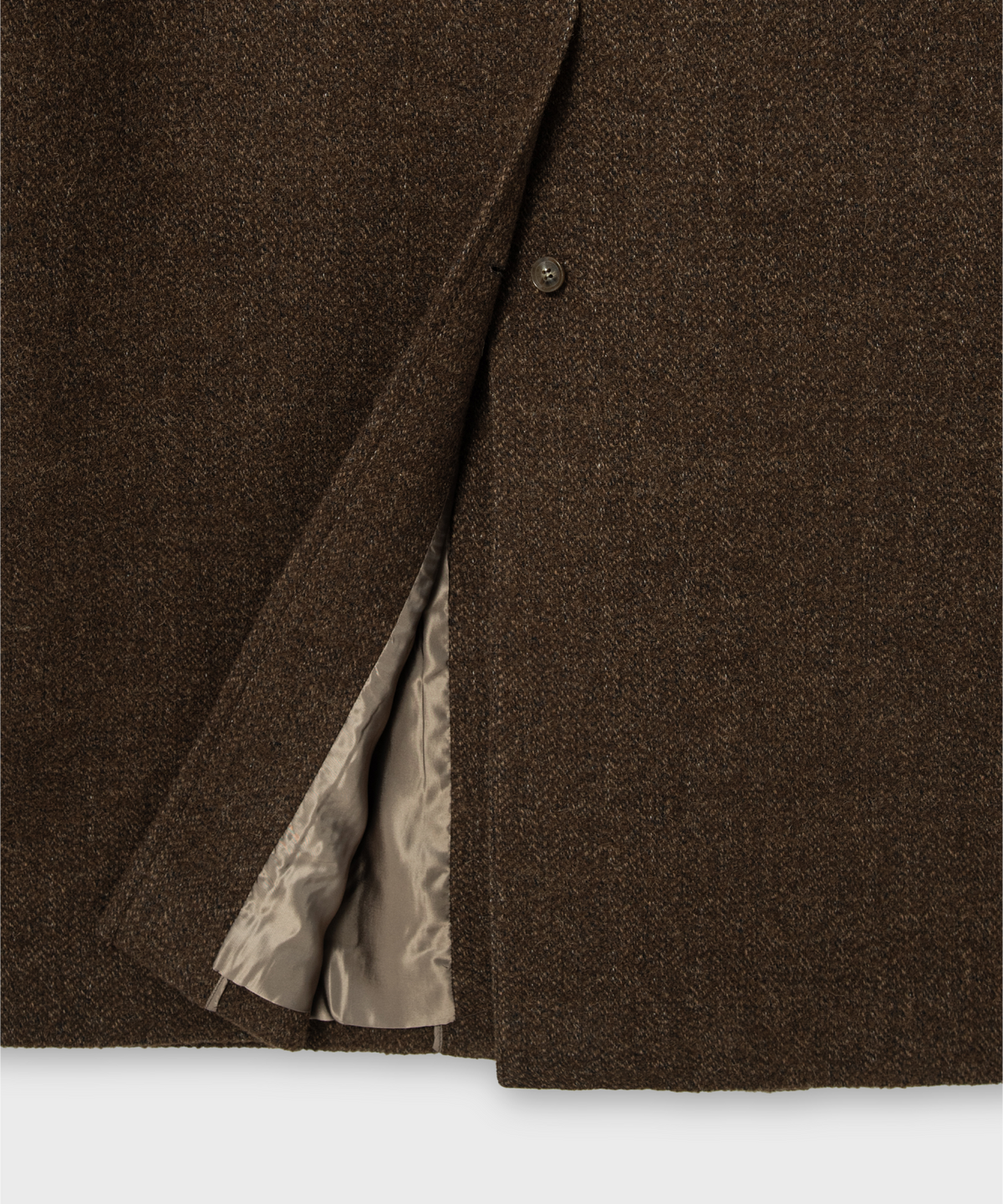 넌블랭크(NONBLANK) 래글런 집업 코트_BROWN
