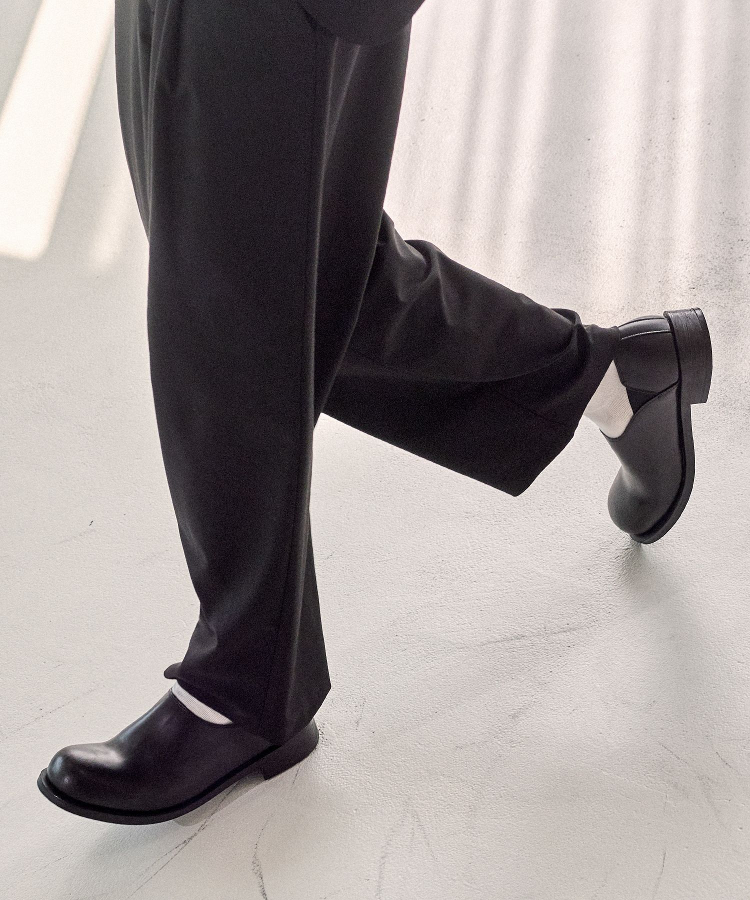 MUSINSA | CUSTOMADE 4cm Calfskin Minimal Bloafer Mule Marcus