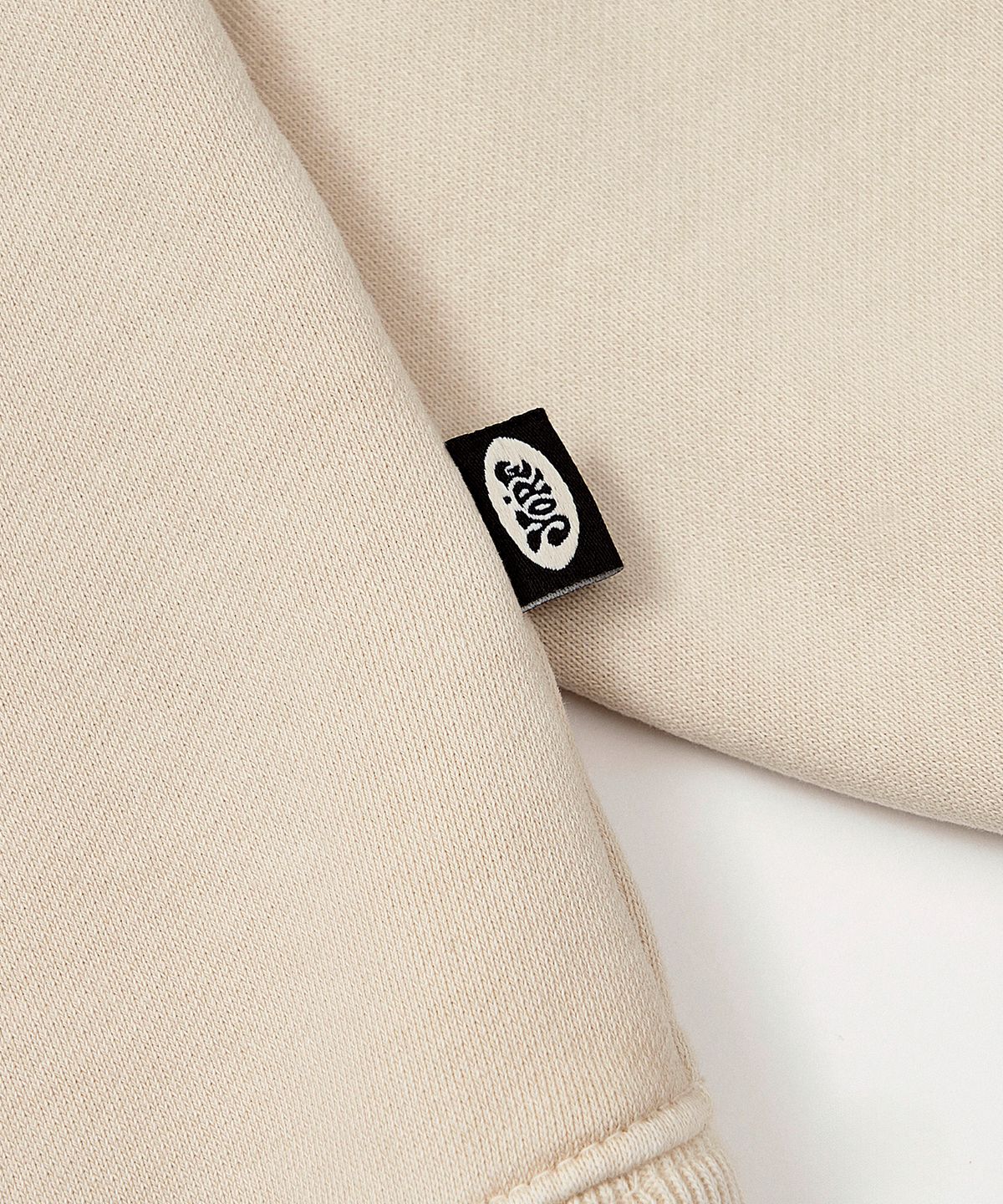 욜프(YORF) YORF HOODIE OVERDYED IVORY