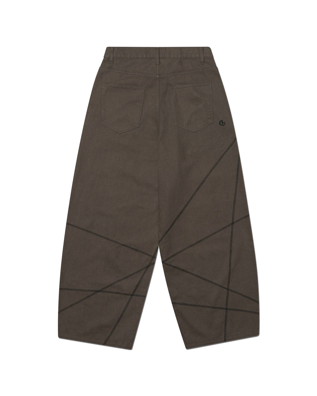 노매뉴얼(NOMANUAL) S.L WIDE PANTS - CHARCOAL