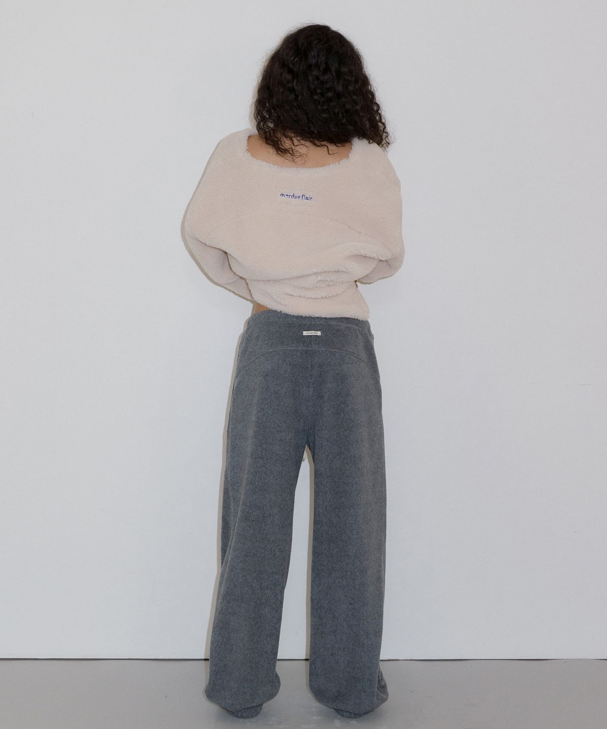 오버듀플레어(OVERDUEFLAIR) OF WARM JOGGER PANTS_CHARCOAL