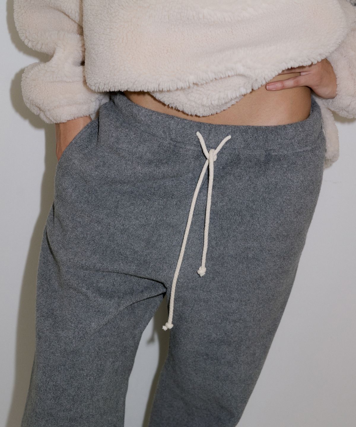 오버듀플레어(OVERDUEFLAIR) OF WARM JOGGER PANTS_CHARCOAL