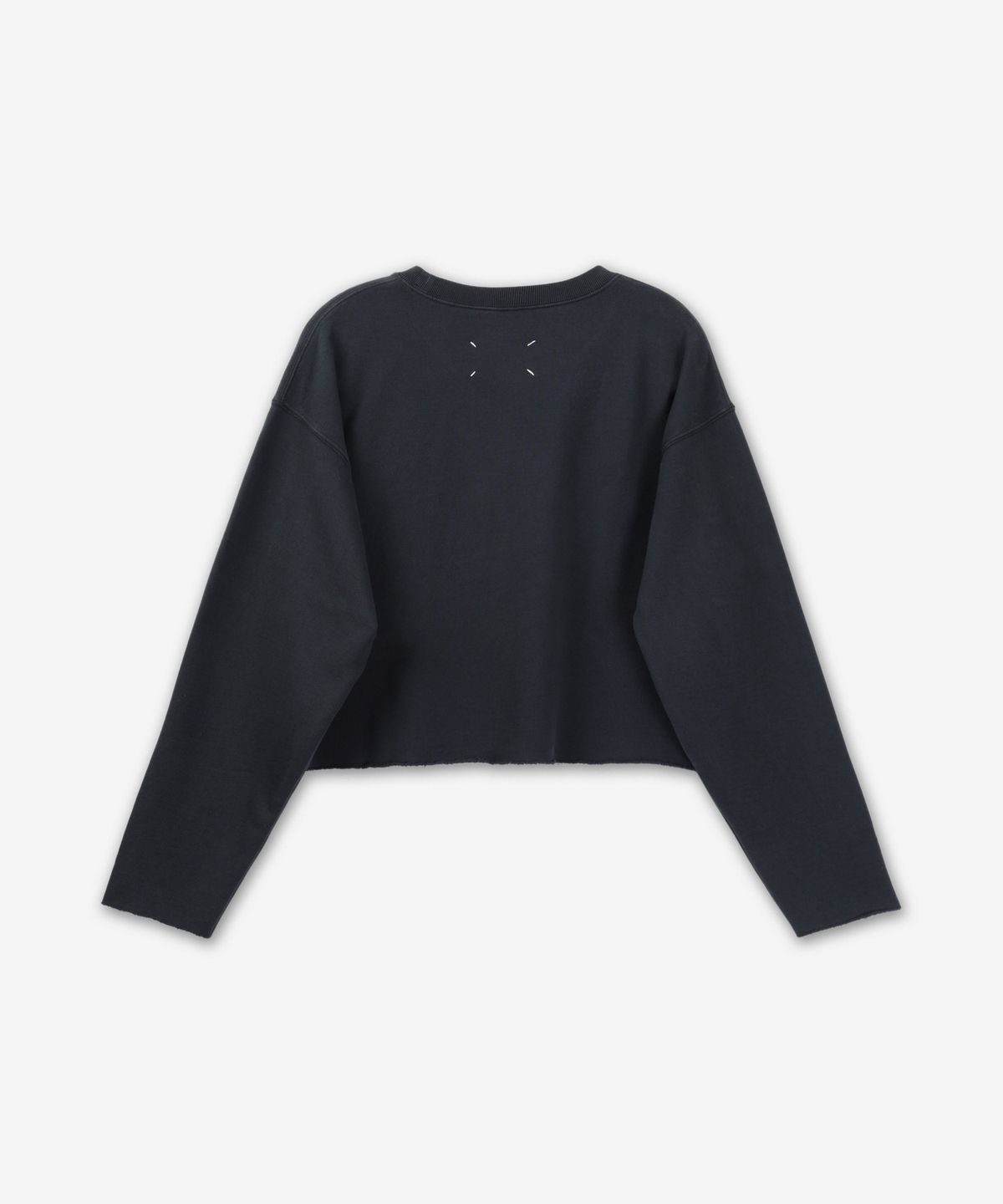 메종 마르지엘라(MAISON MARGIELA) 로고 맨투맨 - 빈티지 블랙 / S51GU0134S25570960