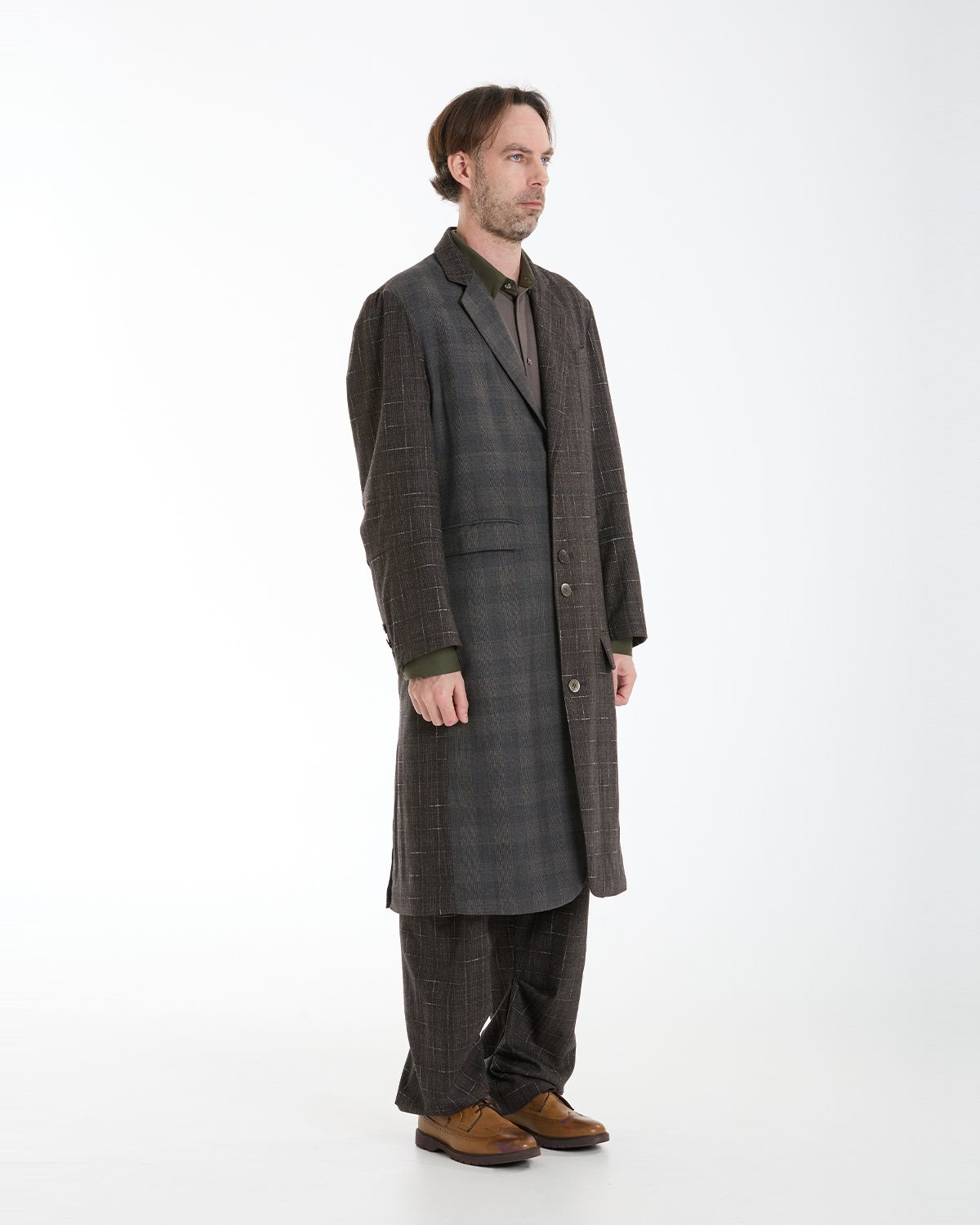 와이쏘씨리얼즈(WHYSOCEREALZ) Sauls long-Coat (browns)