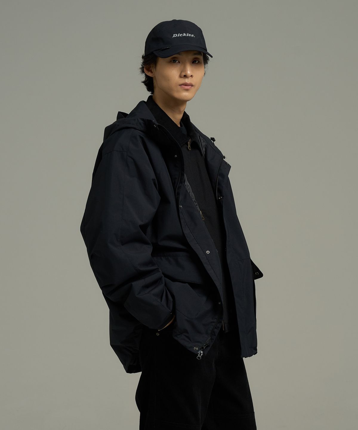 디키즈(DICKIES) 코듀라 캠프캡 Black