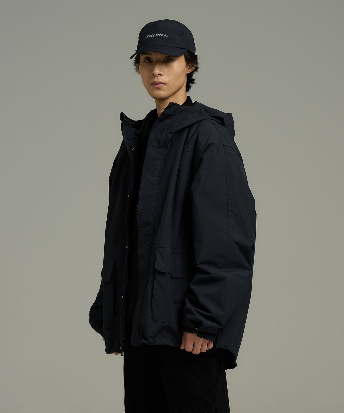 디키즈(DICKIES) 코듀라 캠프캡 Black