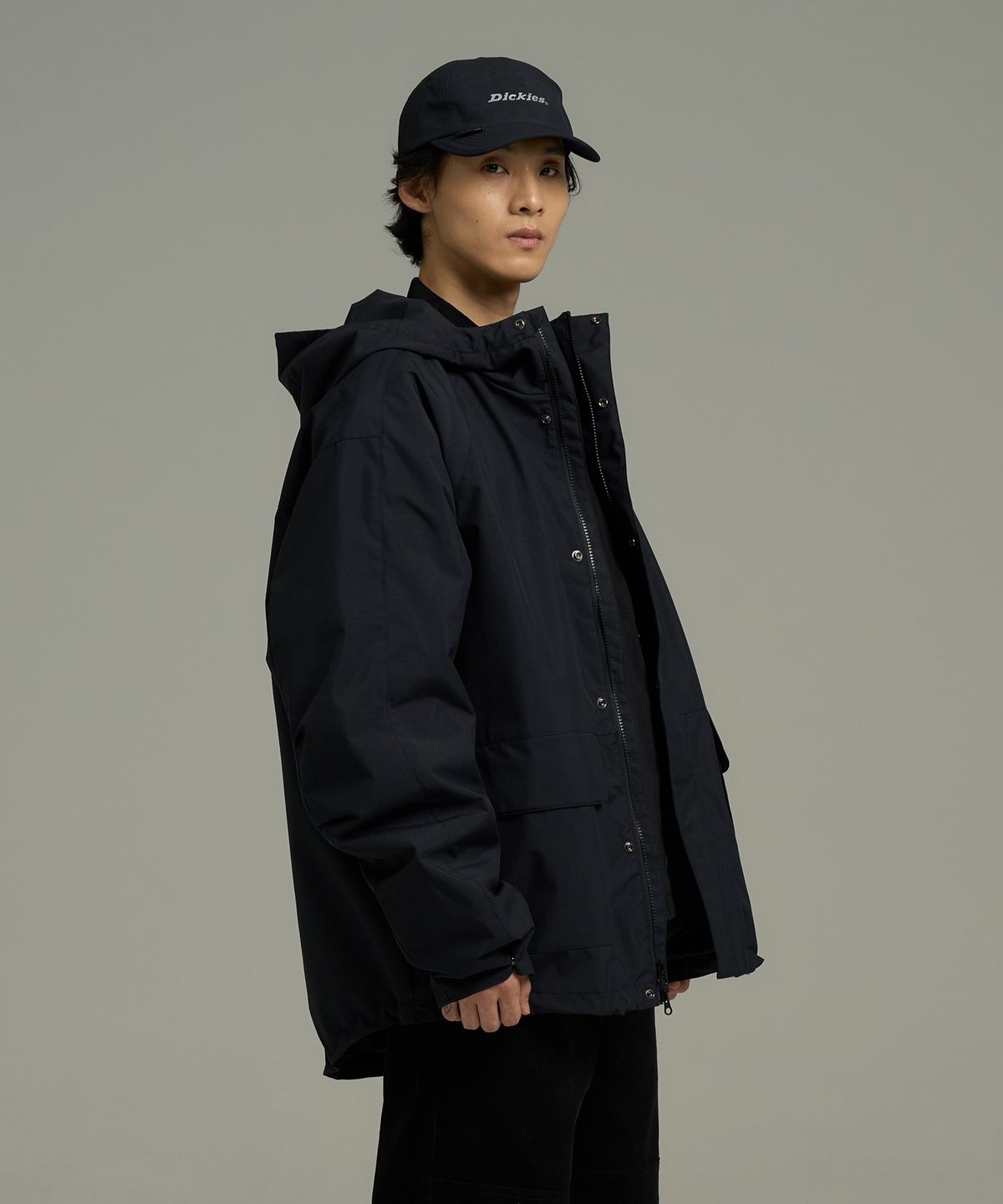 디키즈(DICKIES) 코듀라 캠프캡 Black