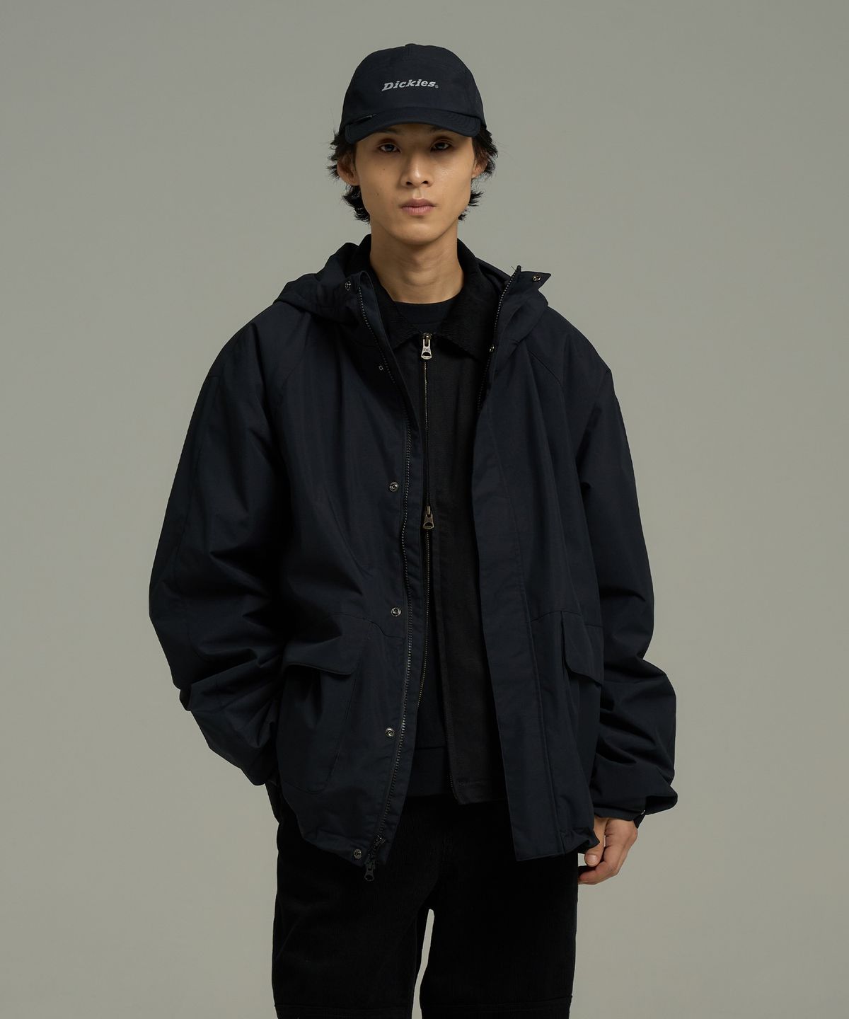 디키즈(DICKIES) 코듀라 캠프캡 Black