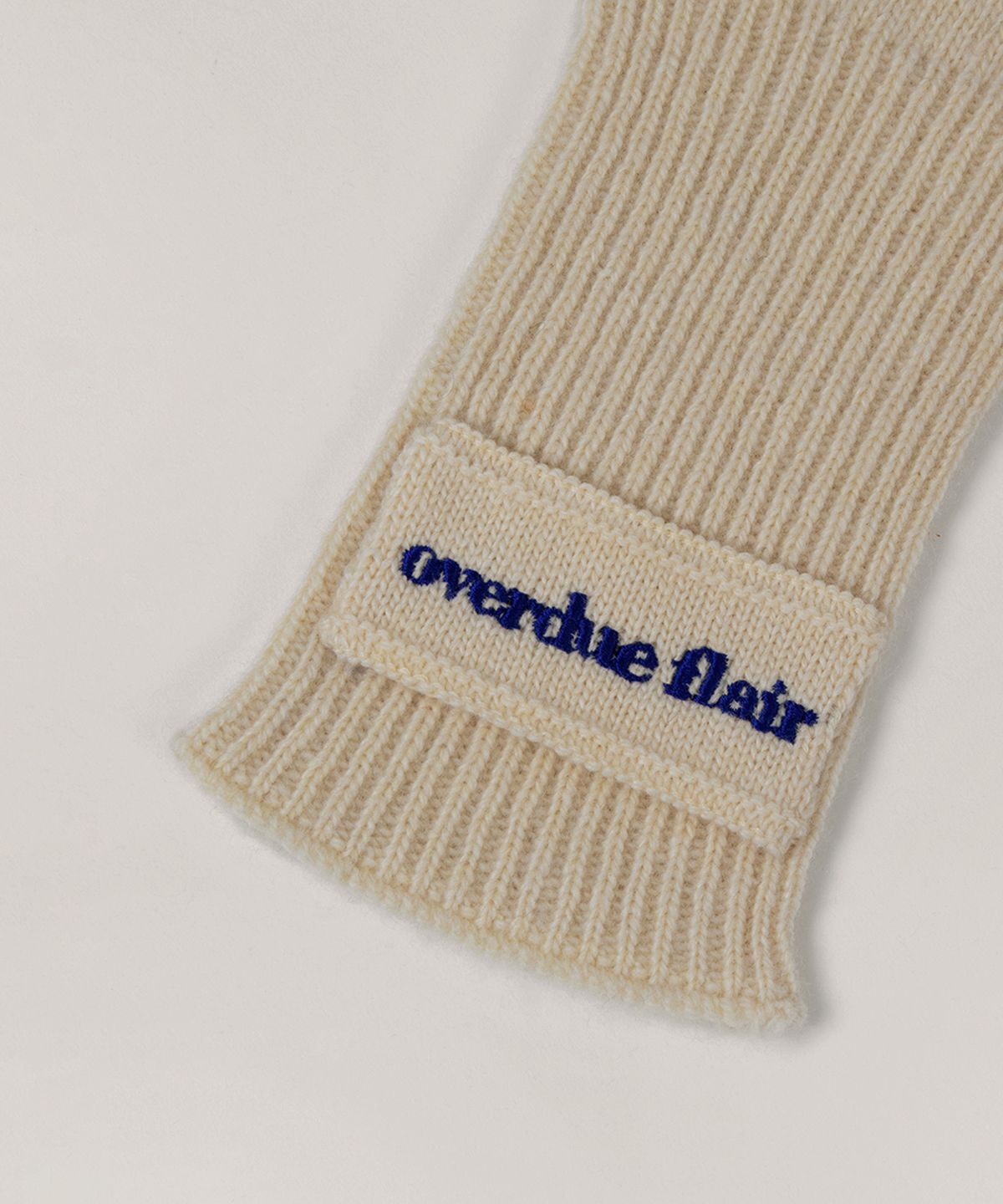 오버듀플레어(OVERDUEFLAIR) SOFT CASHMERE GLOVES _CREAM BUTTER