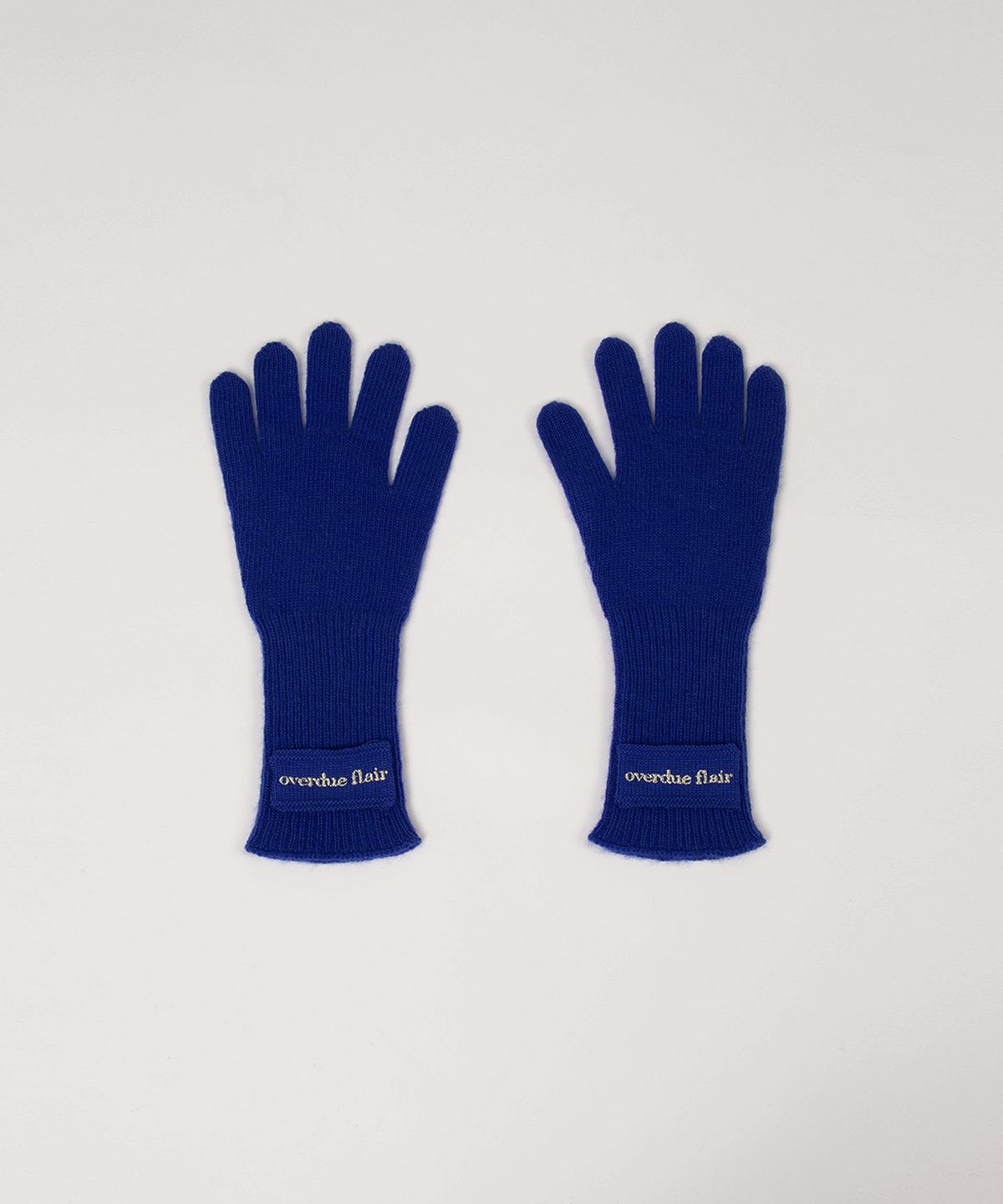 오버듀플레어(OVERDUEFLAIR) SOFT CASHMERE GLOVES _COBALT BLUE