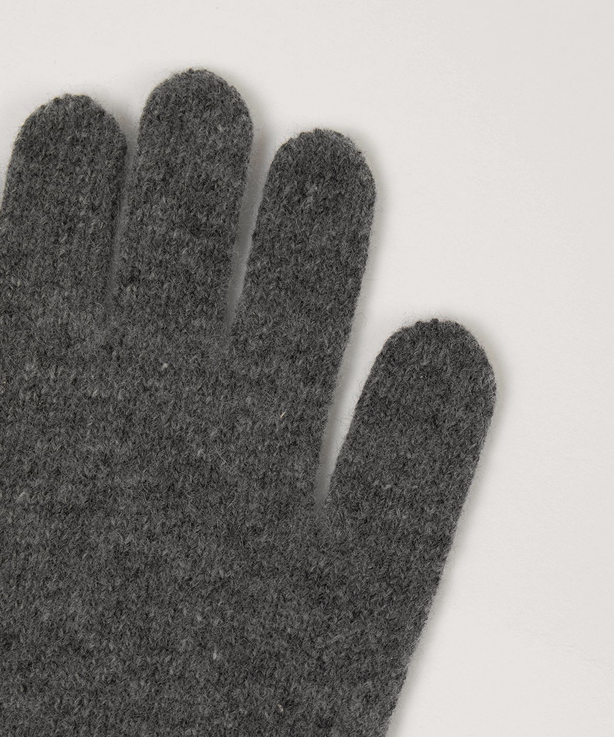 오버듀플레어(OVERDUEFLAIR) SOFT CASHMERE GLOVES _CHARCOAL