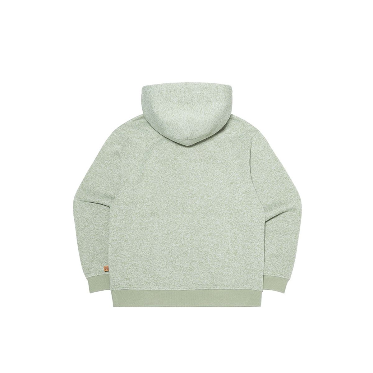 코닥(KODAK) 브라우니 세미오버핏 라이트웜 기모 후드 MINT GREEN