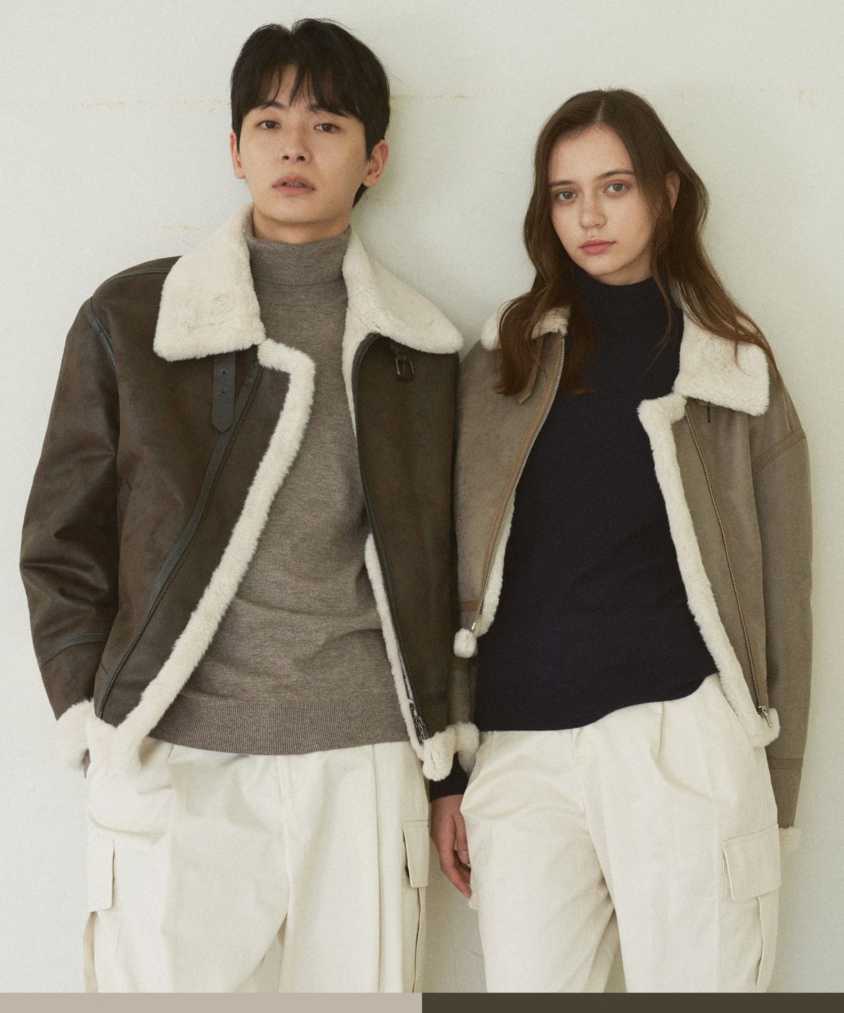 210에디트(210EDIT) 유니 레더 무스탕 자켓 [2 COLOR]_ZD4JP031