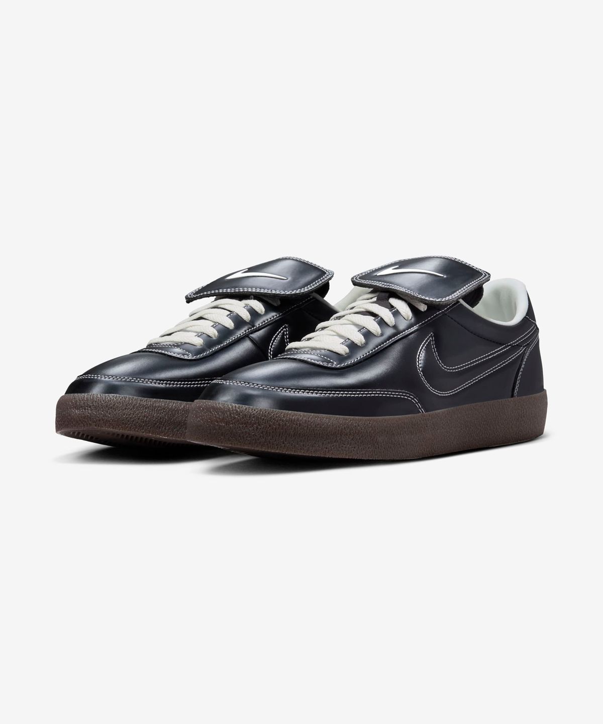 나이키(NIKE) 킬샷 2 레더 프리미엄 M - 블랙:세일:바로크 브라운:메탈릭 다크 그레이 / HQ3489-010