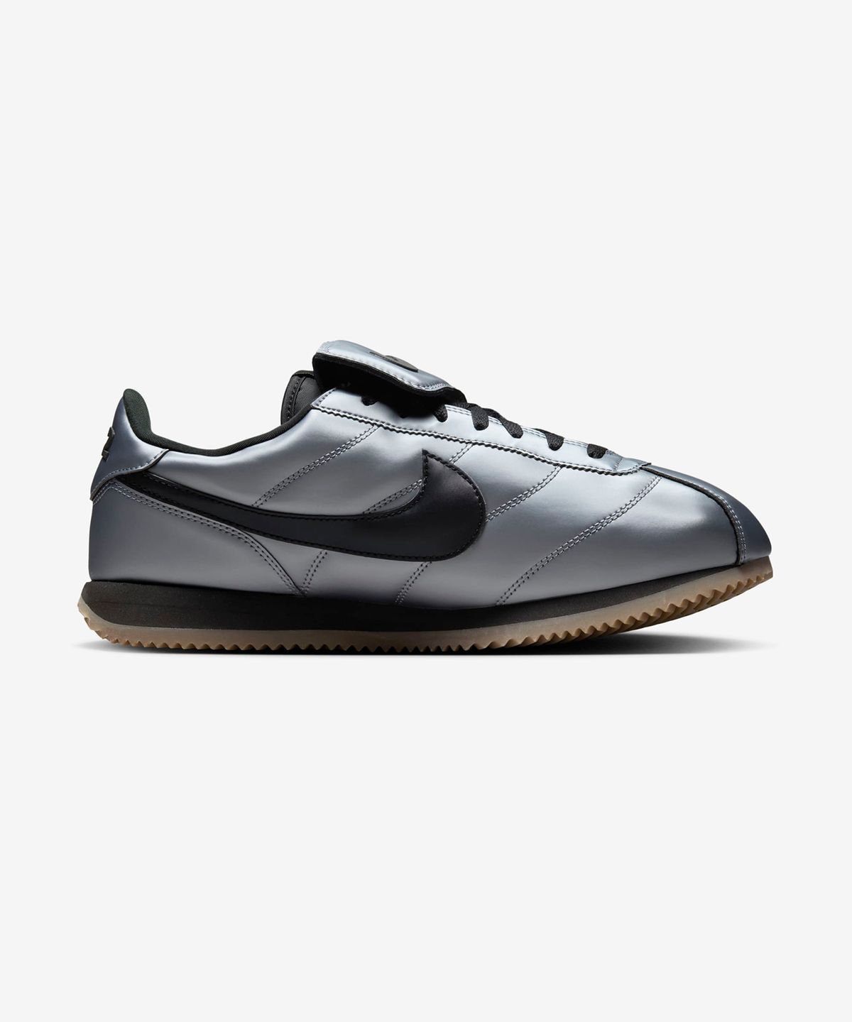 나이키(NIKE) 코르테즈 레더 SE M - 메탈릭 쿨 그레이:블랙:검 다크 브라운 / HQ3490-099