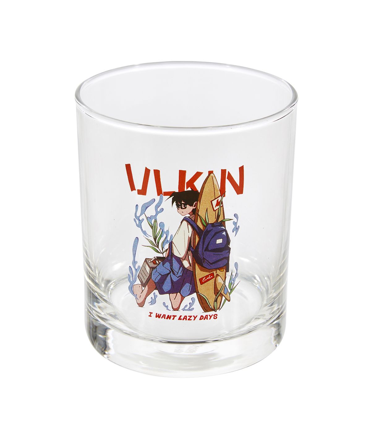 얼킨(ULKIN) 얼킨X진형 작가 서핑보드 보드 글라스_레드