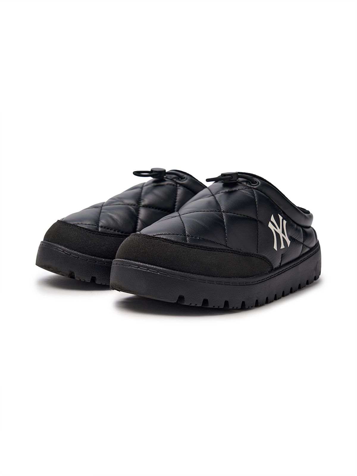 엠엘비(MLB) 플러시 퀼팅 뮬 NY (Black)