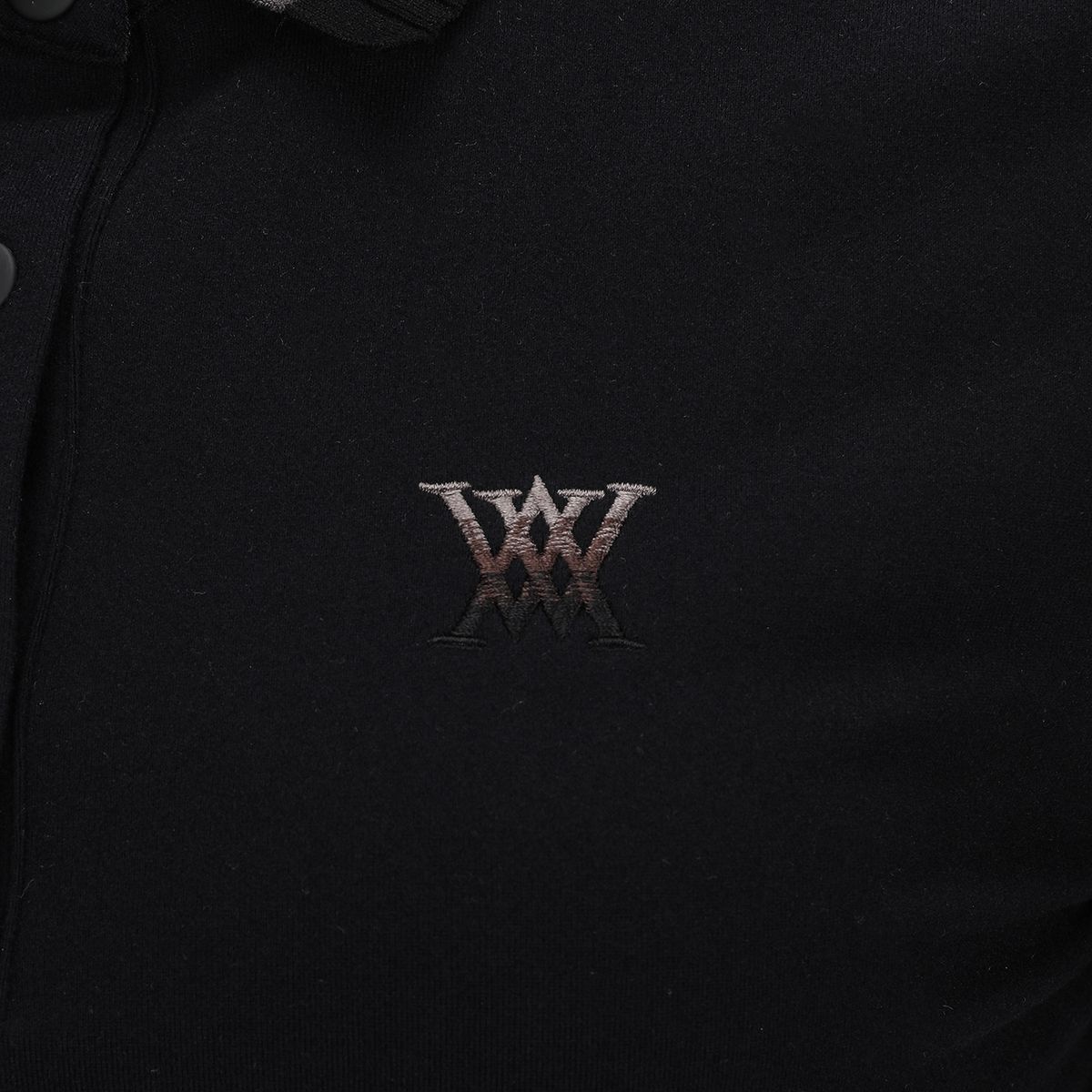어뉴골프(ANEW GOLF) W KINT COLLAR L/TS_BK