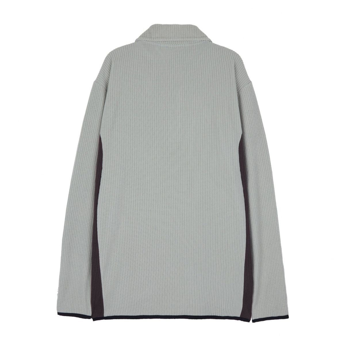 이레귤러(IRREGULAR) EMBOSS HALF ZIP SHIRT (MINT)
