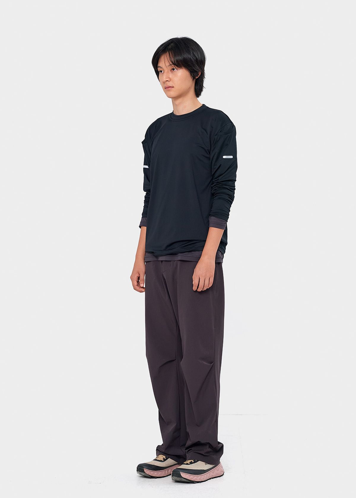 이레귤러(IRREGULAR) DUAL POCKET L/S TEE (BLACK)