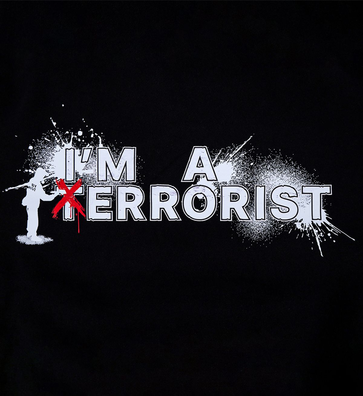 에르 바이 에러리스트(ERR BY ERRORIST) IM A ERRORIST HOODIE [BLACK]