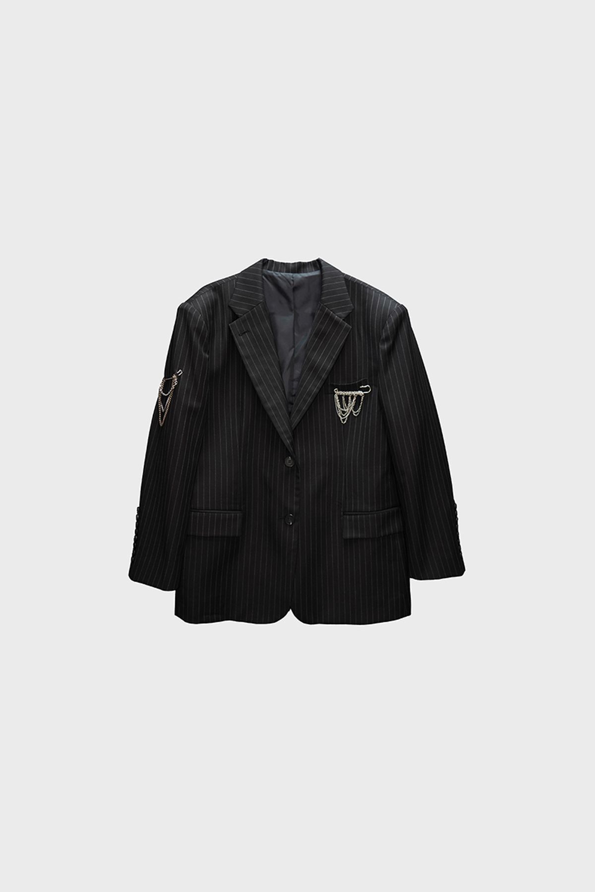 데어드(DARED) UNCLE JACKET IN STRIPE