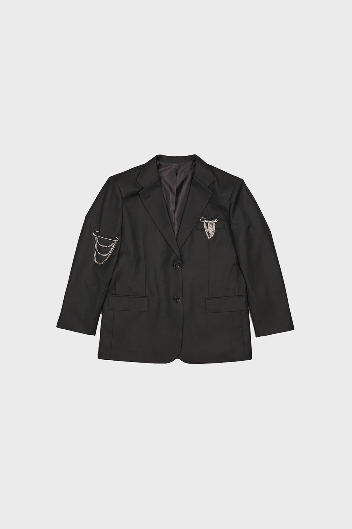 데어드(DARED) UNCLE JACKET IN BLACK