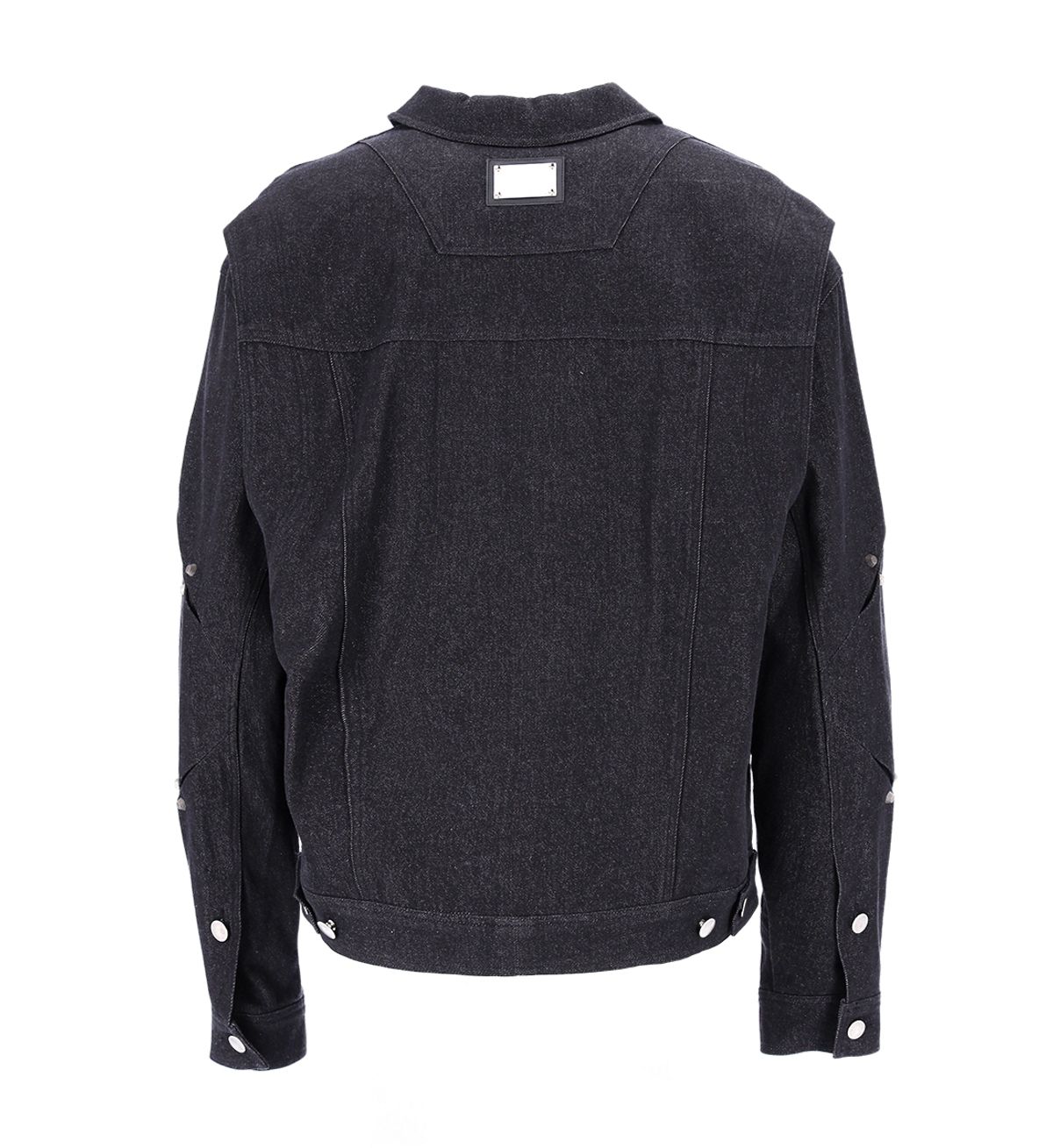 에르 바이 에러리스트(ERR BY ERRORIST) SCAR DENIM JACKET [BLACK]