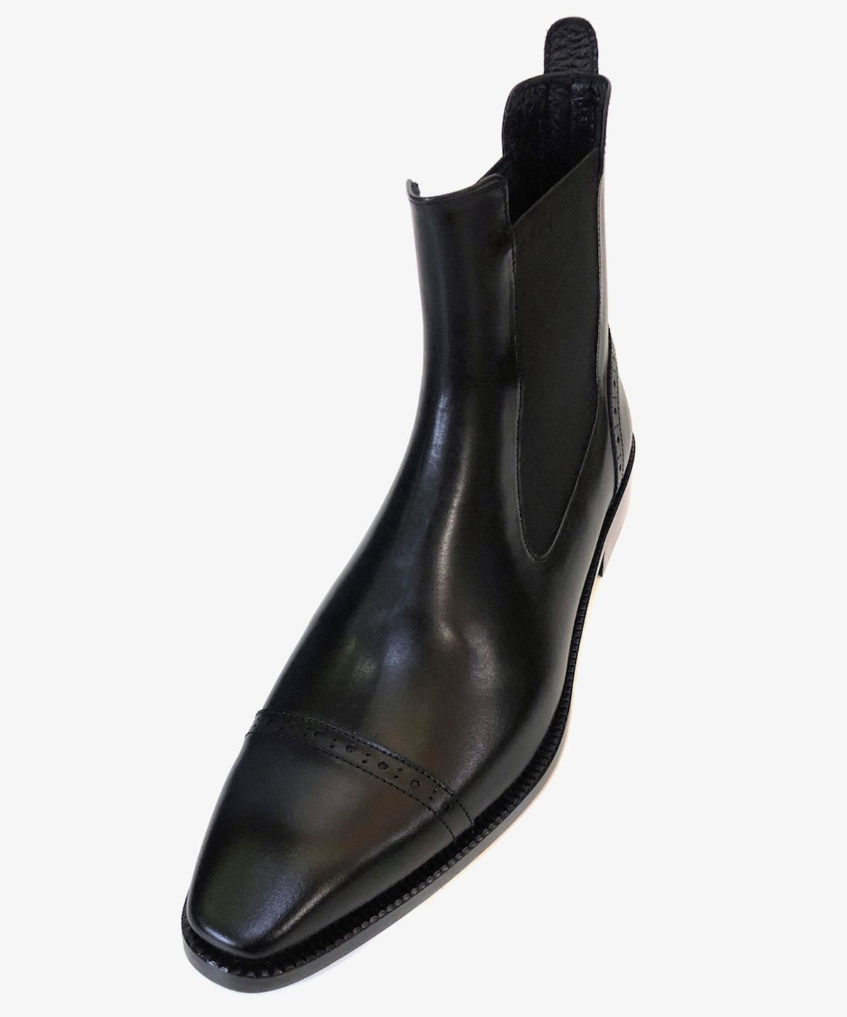 조앤슈(JOENSHOE) 칸도 스트레이트팁 첼시부츠 블랙