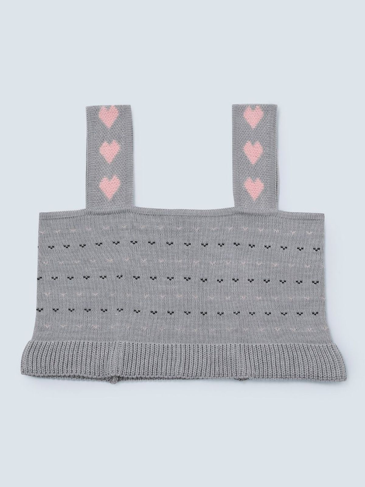 패브릭서울(FABRICSEOUL) heart knit vest
