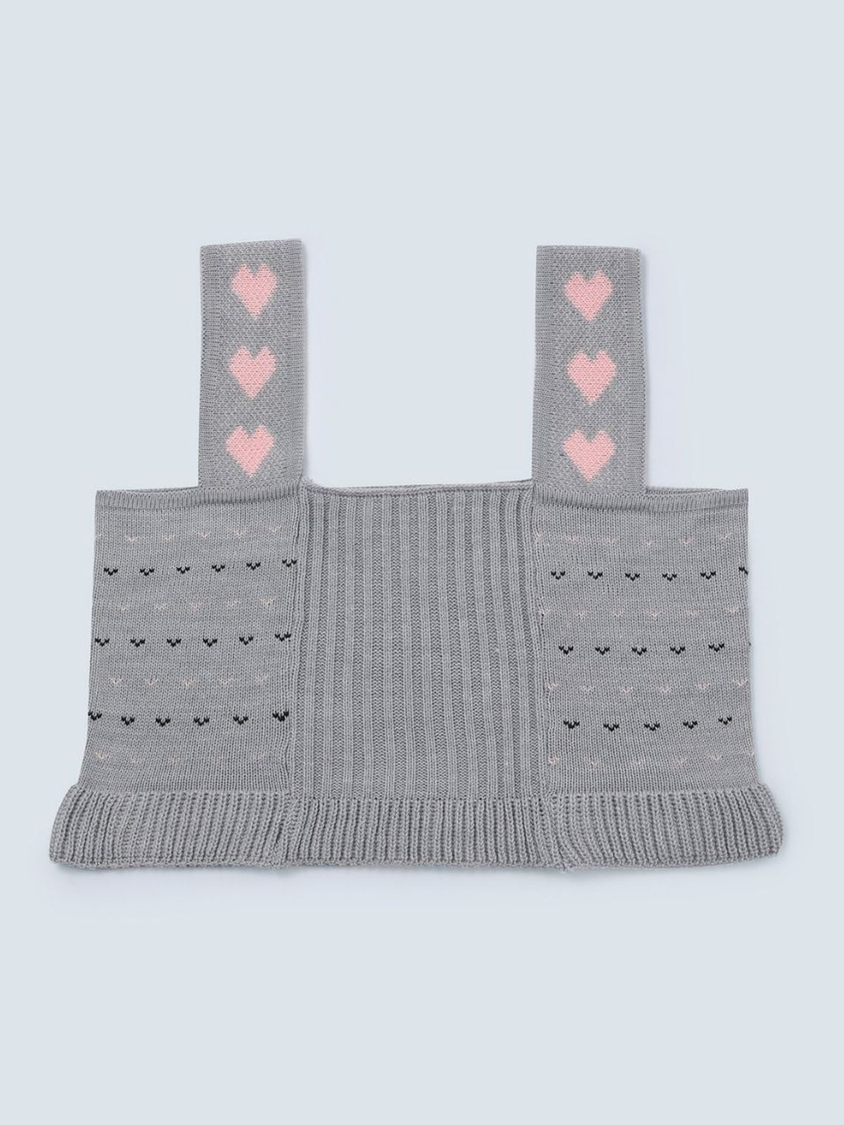 패브릭서울(FABRICSEOUL) heart knit vest