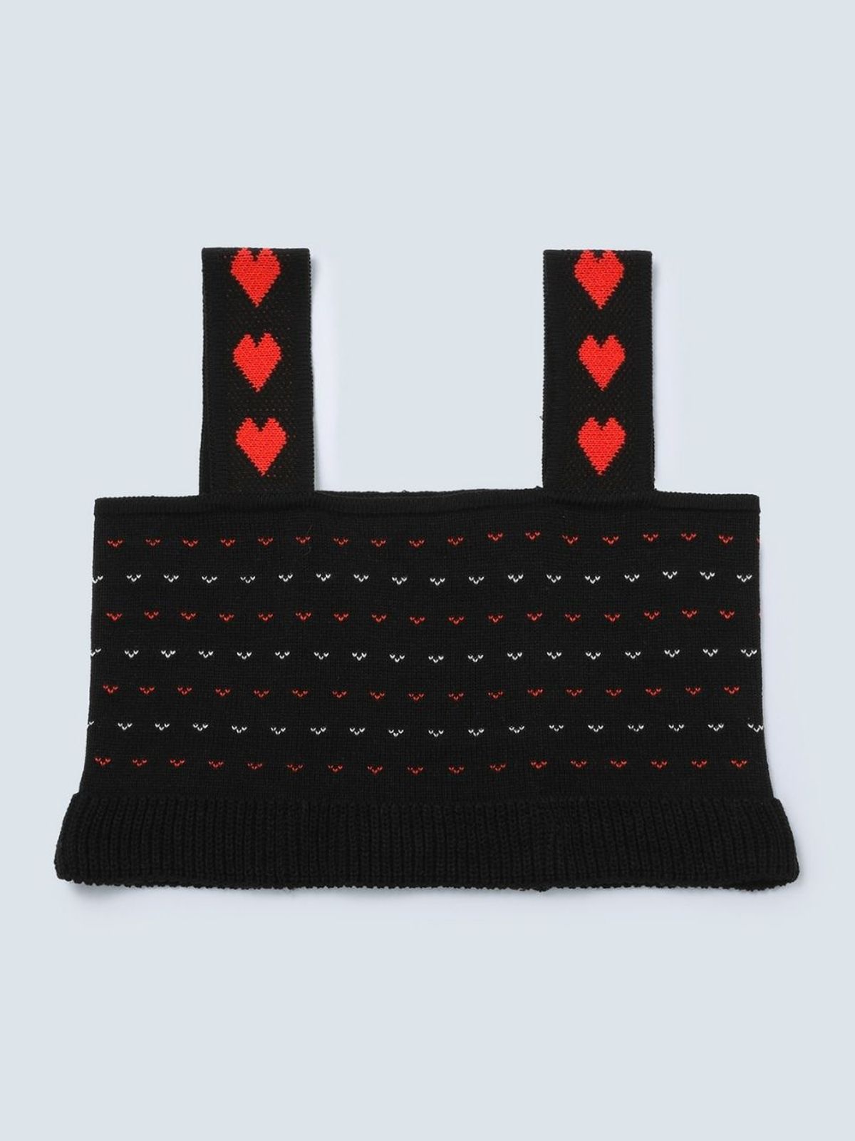 패브릭서울(FABRICSEOUL) heart knit vest