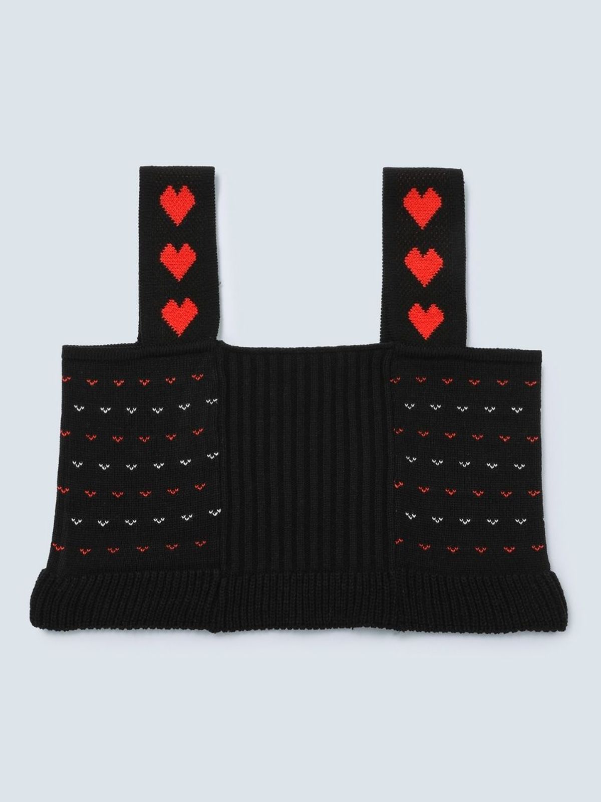 패브릭서울(FABRICSEOUL) heart knit vest